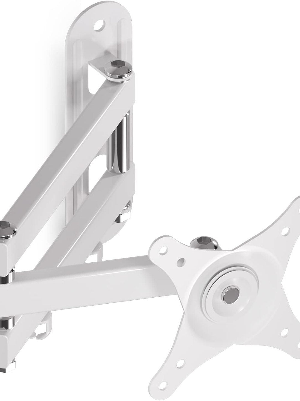 Suport monitor de perete pivotant 15-32 inch max 13 kg, Alb