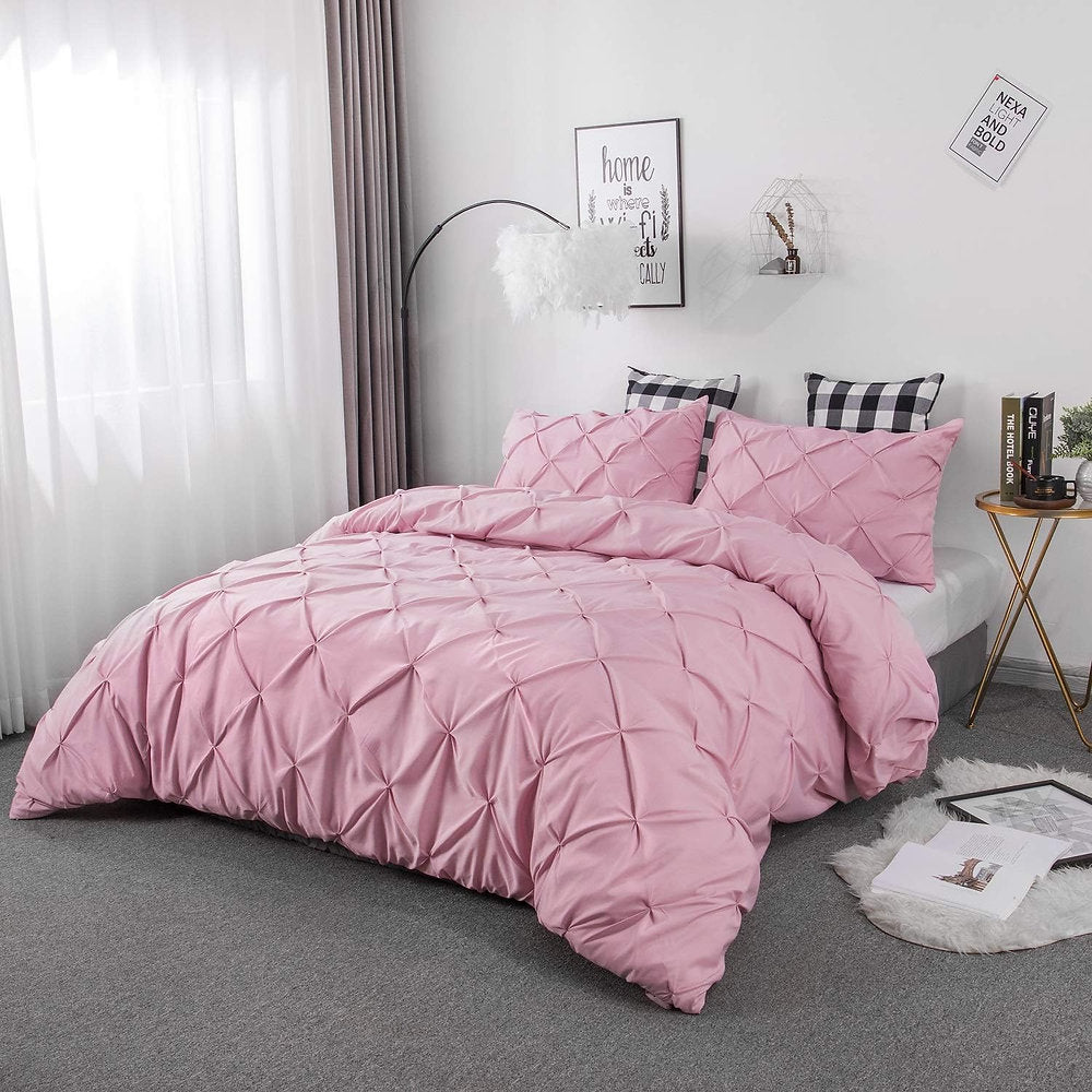 Set de 2 fete perna , CoutureBridal, 40x80cm, cu fermoar, roz