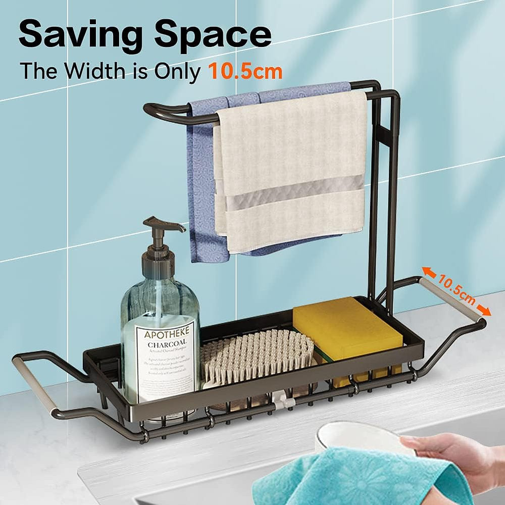 Uscator pe chiuveta, adjustabil 42.5 - 54cm, inox