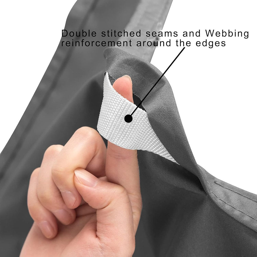 Copertina, protectie solara Woltu, Prelata Premium 5x5x7m, impermeabil, Antracit