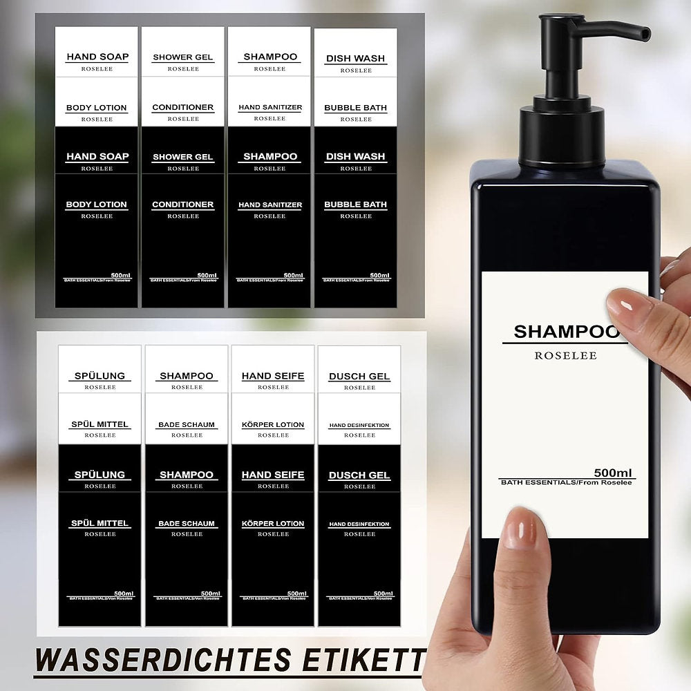 Dispensere de sapun 500ml, set de 2