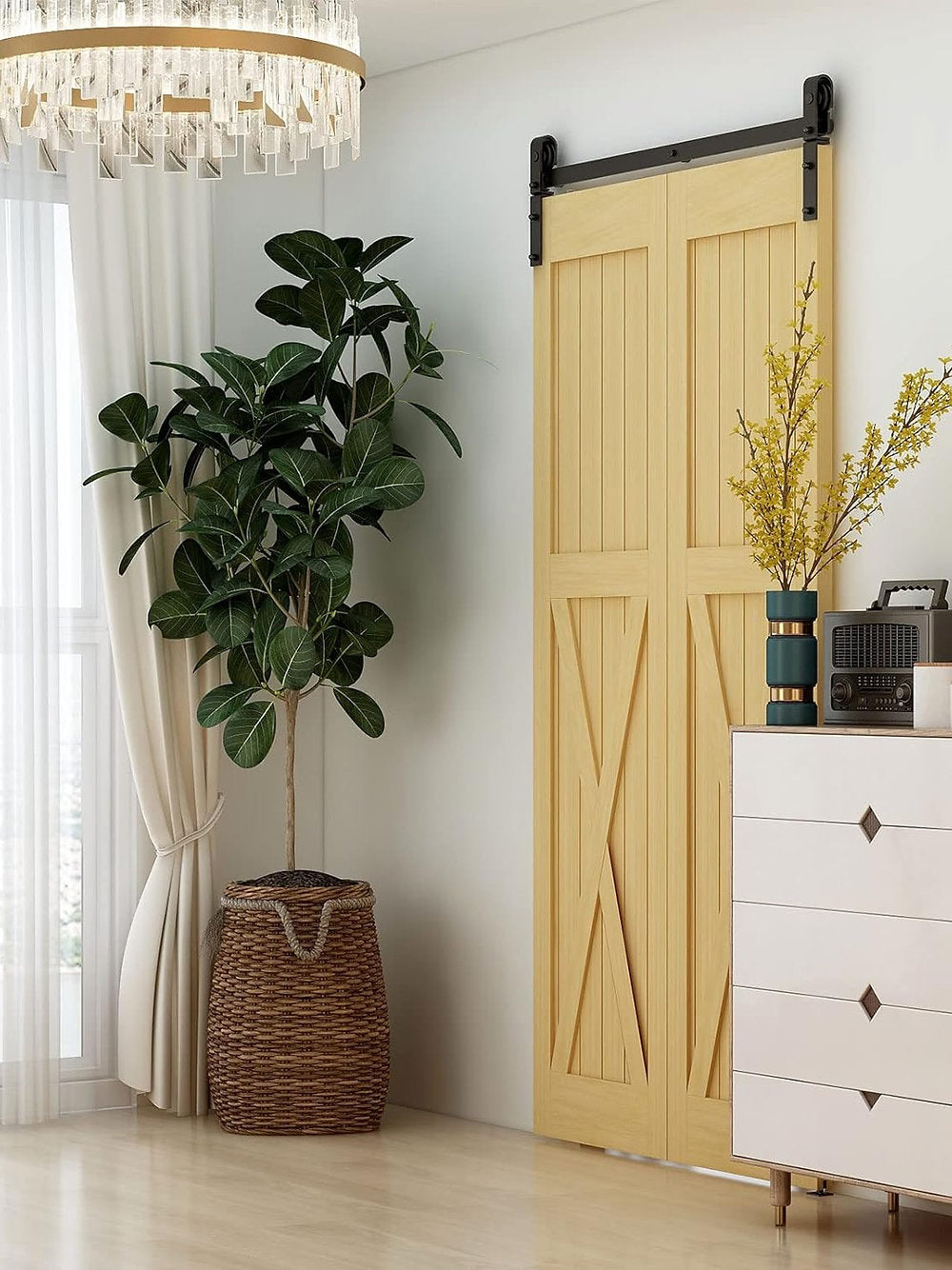 Kit de montare usi pliabile, mecanism usa plianta