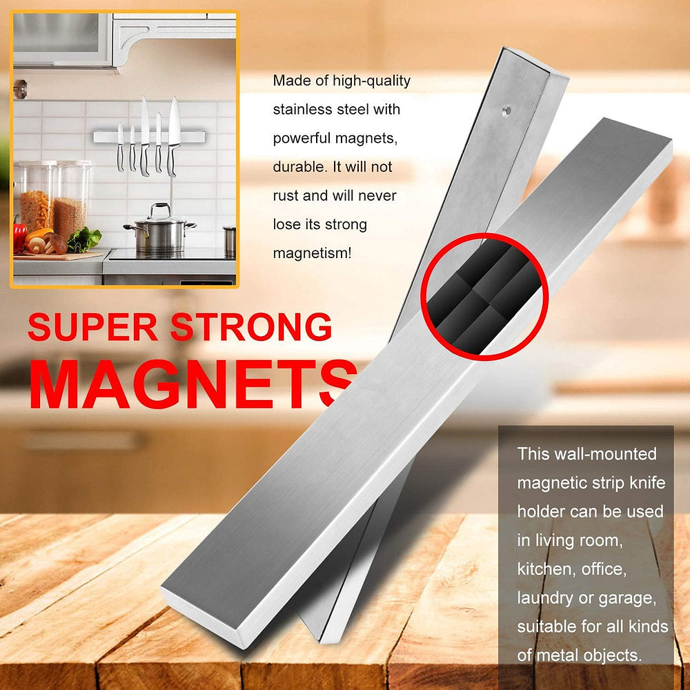 Suport magnetic ustensile bucatarie, premium50cm
