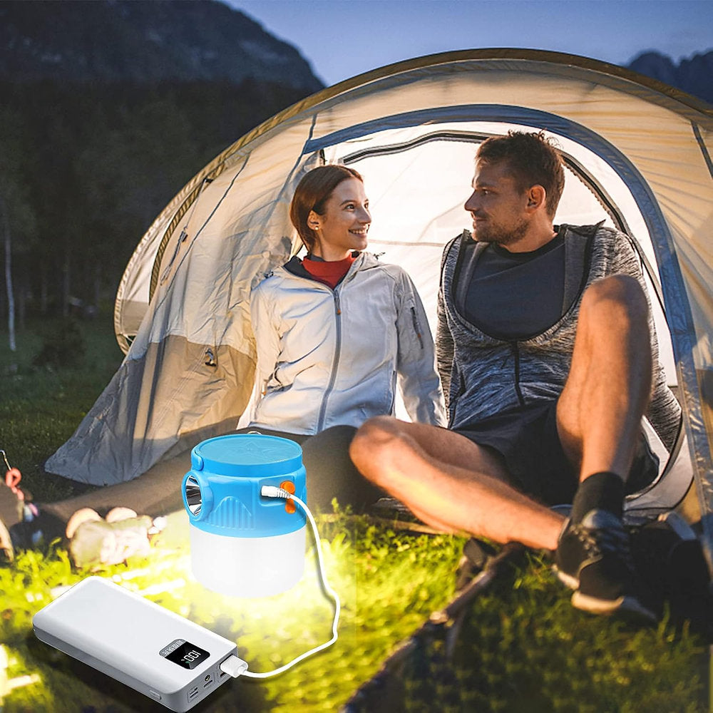 Lampa camping, drumetii, usb, 3 moduri, 800 lumeni