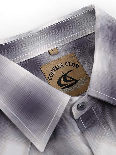 Camasa barbati, Coverals Club, Gri carouri , L