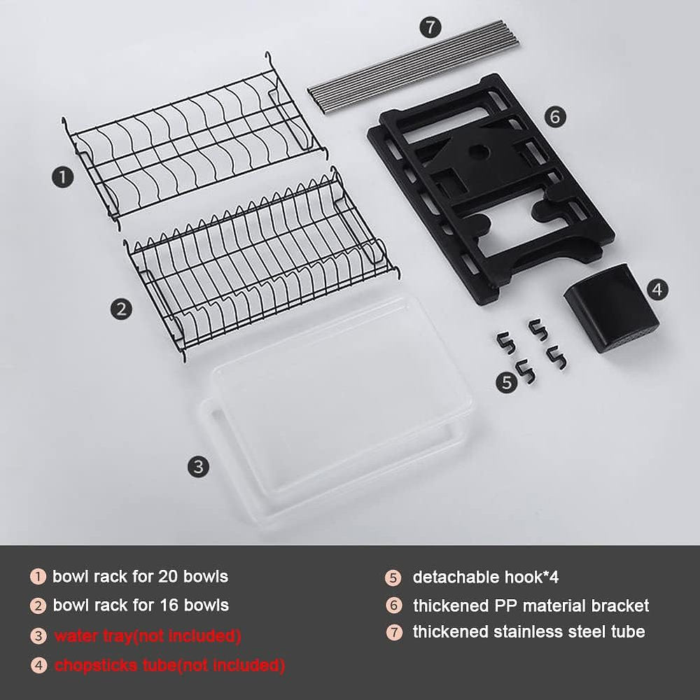 Suport, uscator vase pe doua nivele 43.5x26x42cm