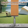 Suport stalp reglabil, Zinueen, 105-19cm, 75x75mm/95x95mm