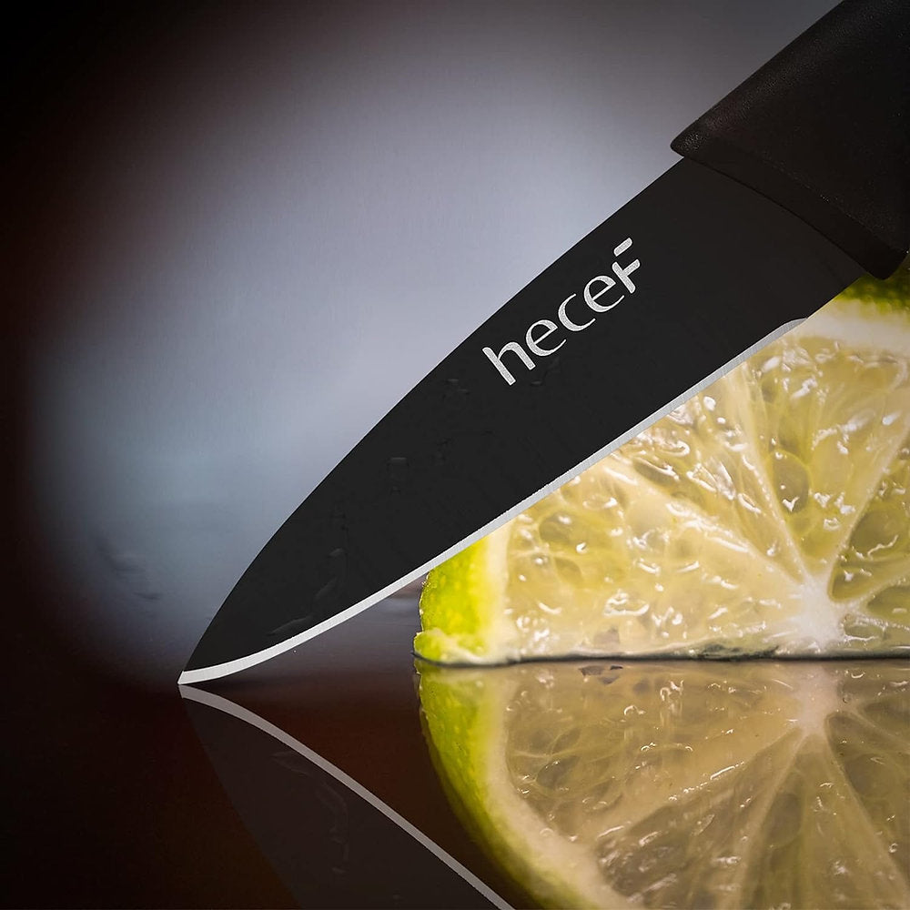 Set de 6 cutite inox bucatarie, Hecef premium