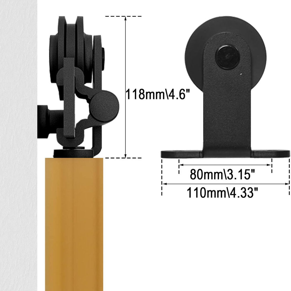 Kit de montare, mecanism usa glisanta, culisanta