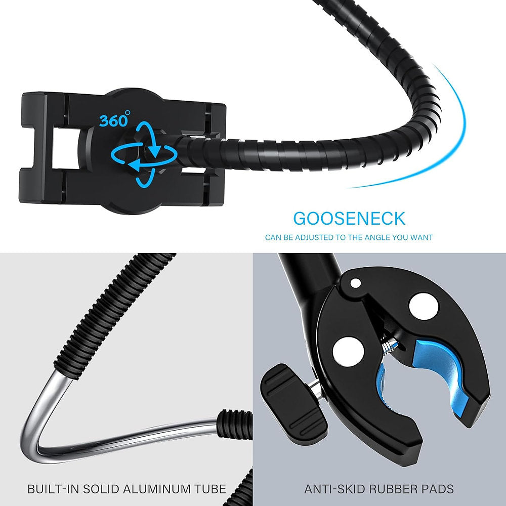 Brat, suport reglabil telefon, tableta pentru carucior, 4 - 13"