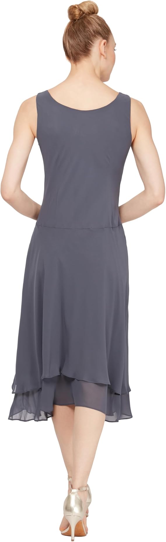 Rochie ocazii eleganta, petreceri, formal, doua piese, 38 M