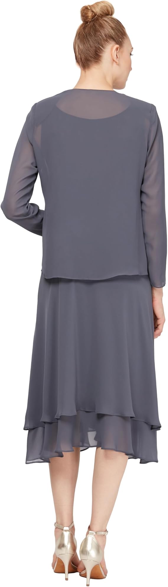 Rochie ocazii eleganta, petreceri, formal, doua piese, 38 M