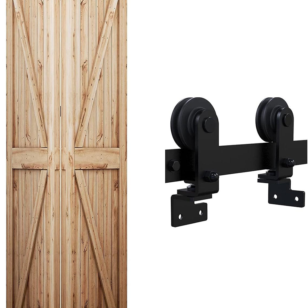 Kit de montare usi pliabile, mecanism usa plianta, hambar