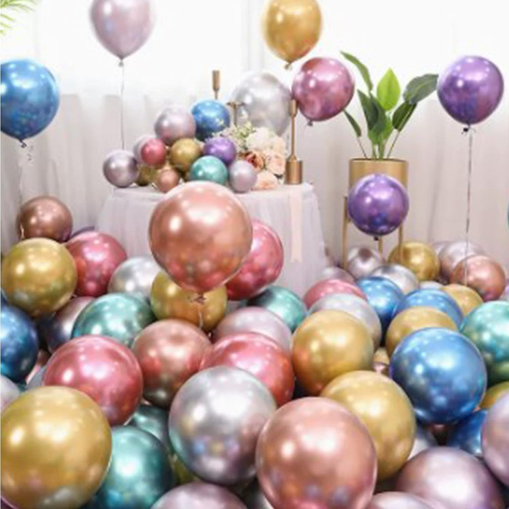 Set de 120 baloane albastre, 30cm