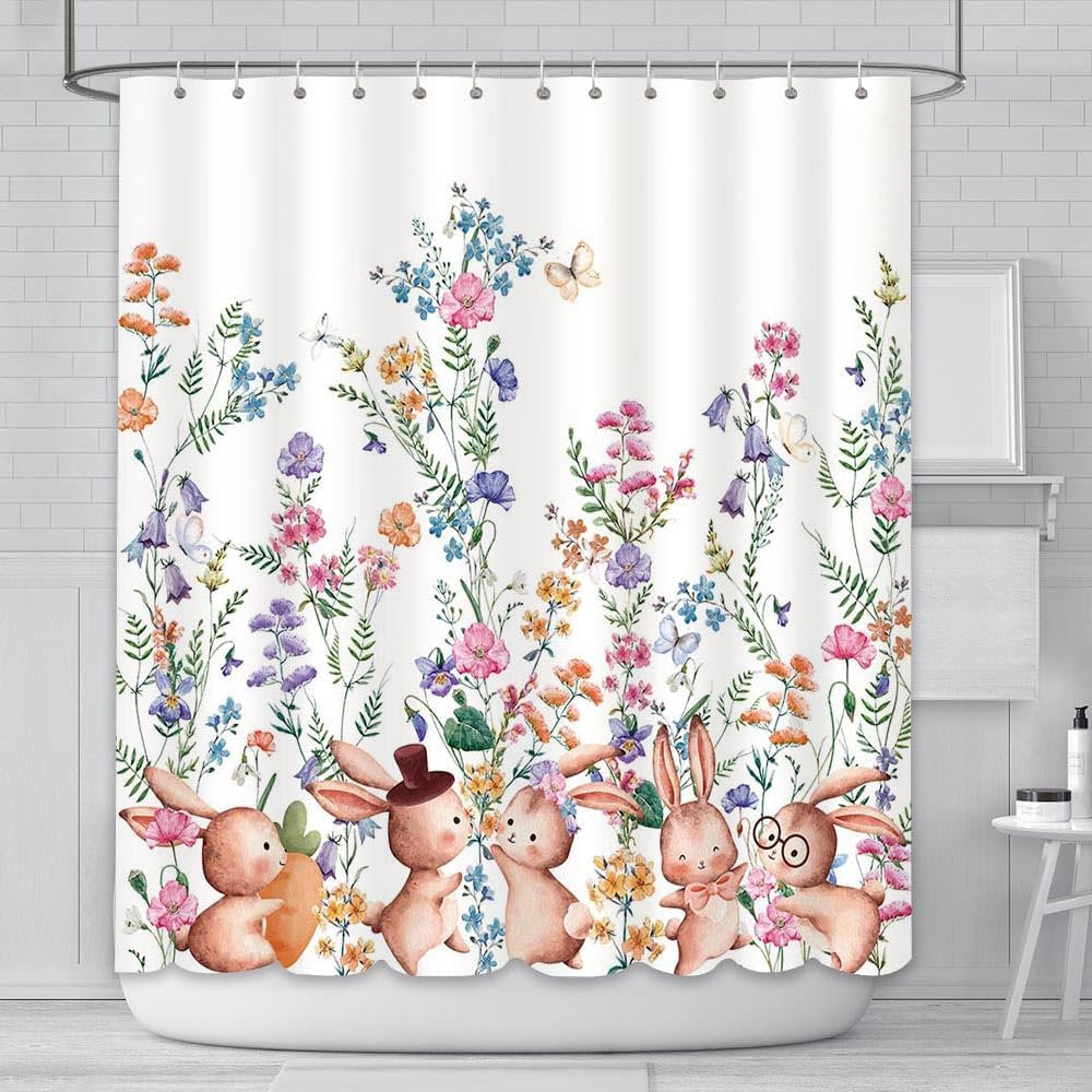 Perdea dus, primavara, 180x180cm, 12 carlige