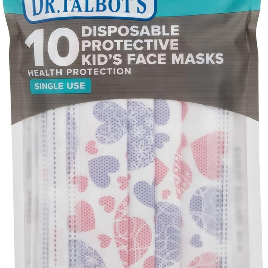 2 x Set de 10 Masti medicale, Nuby, copii 4-12 ani, Dr Talbot`s