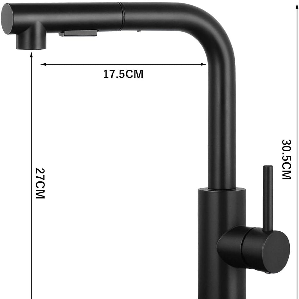 Robinet retractabil, cu pulverizator DJS 7, 360°