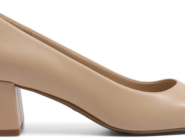 Pantofi cu toc, Dream Pairs, Roz nud, 40