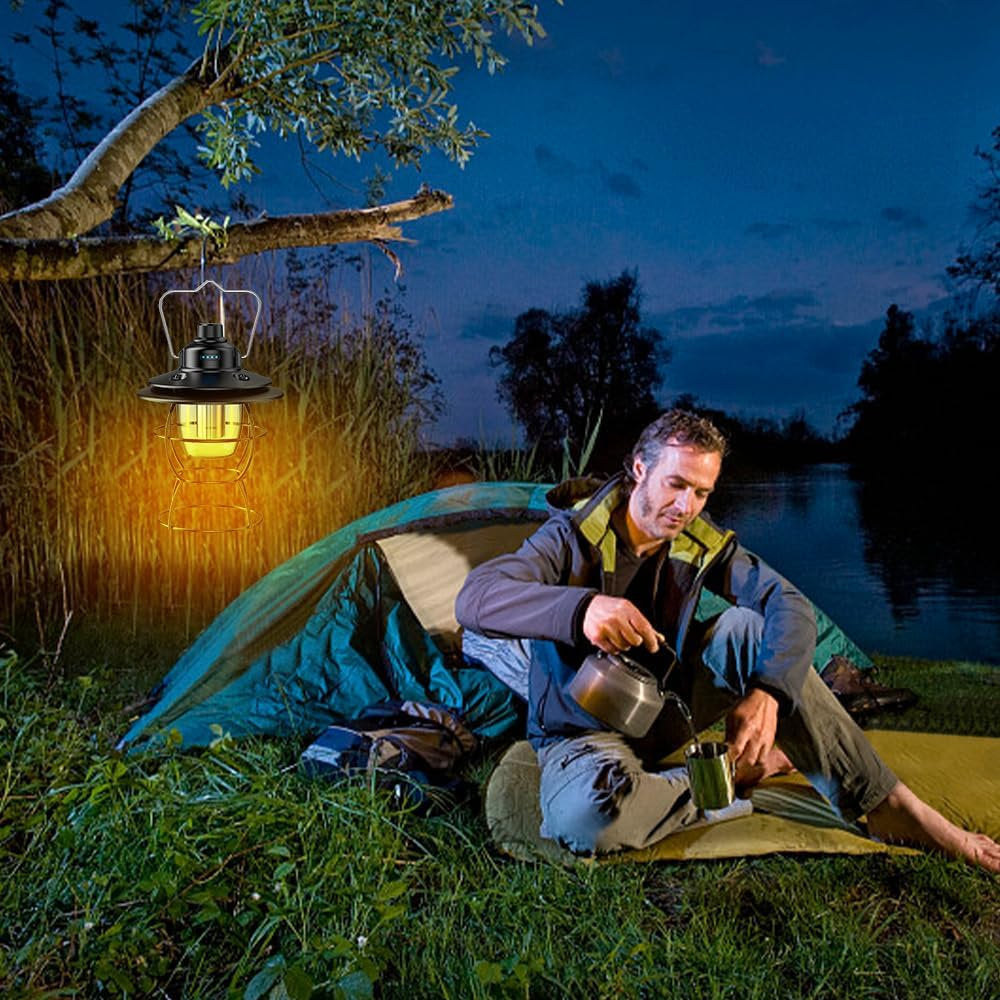 Lampa de exterior, camping, baterie externa 2000 mAh