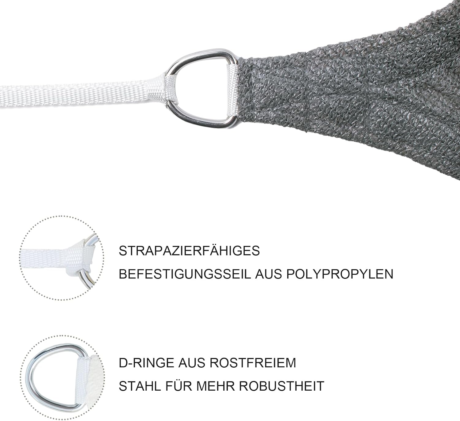 Copertina Sunny Guard, prelata, protectie solara Premium 2x4 m, antracit