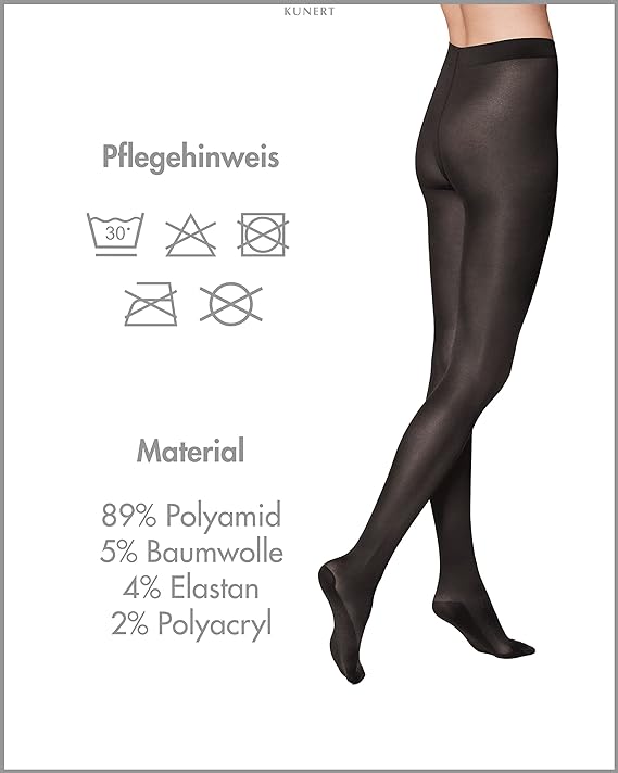 Ciorapi, Kunert, Negru, 60 DEN, 42-44 EU