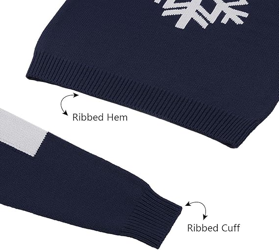 Pulover, Austingiaca, bluza copii bumbac, fulg de nea, 6 ani