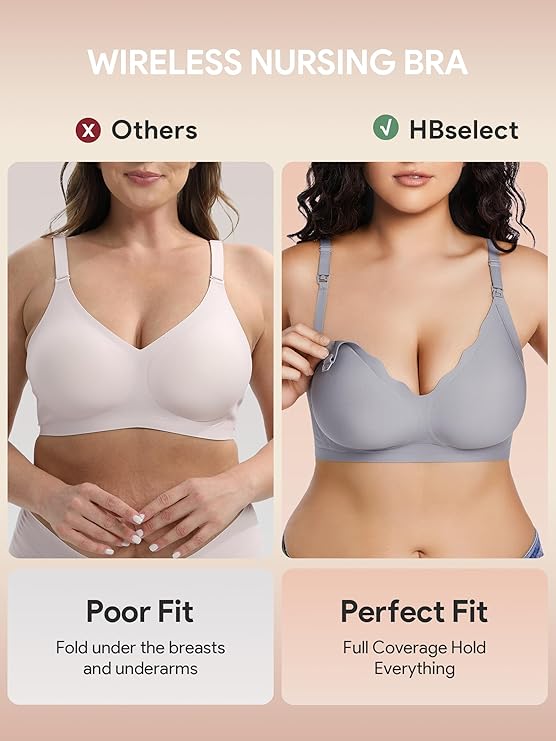Sutien maternitate, HBselect, de alaptare, bustiera, M,L,XL