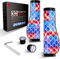 Set mansoane ghidon bicicleta, ergonomic, manson cu capac 20-22mm