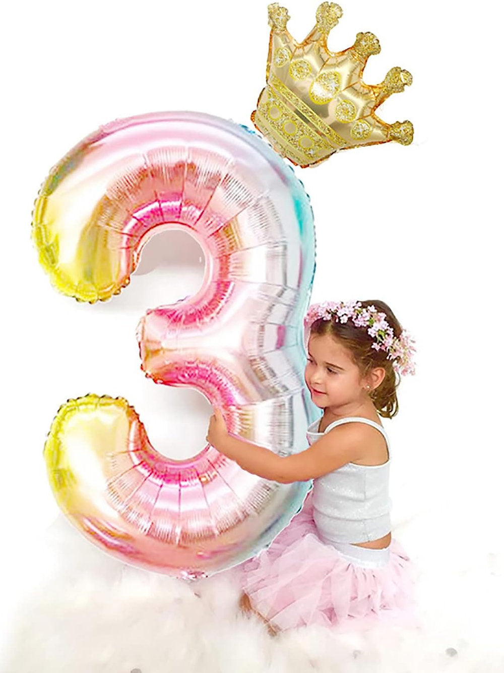 Baloane pentru diferite ocazii numere 0,3,4,5&7, 101cm