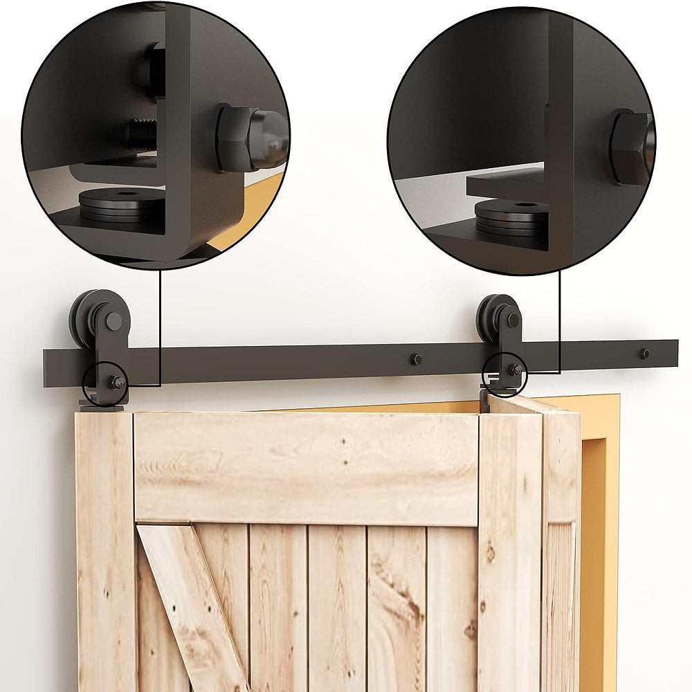 Kit de montare usi pliabile, mecanism usa plianta, hambar