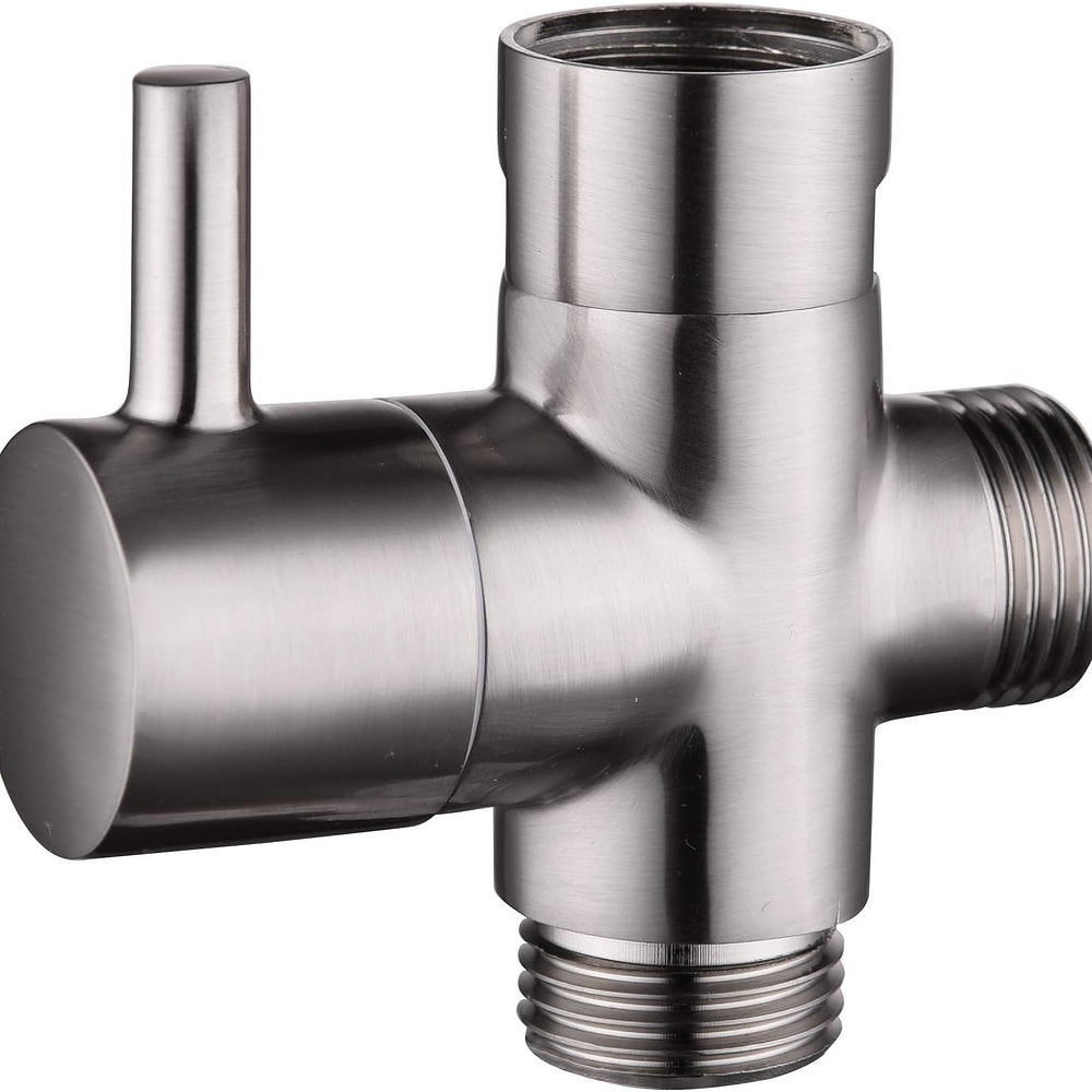 Deviator comutator robinet 3 cai, Ciencia, nichel