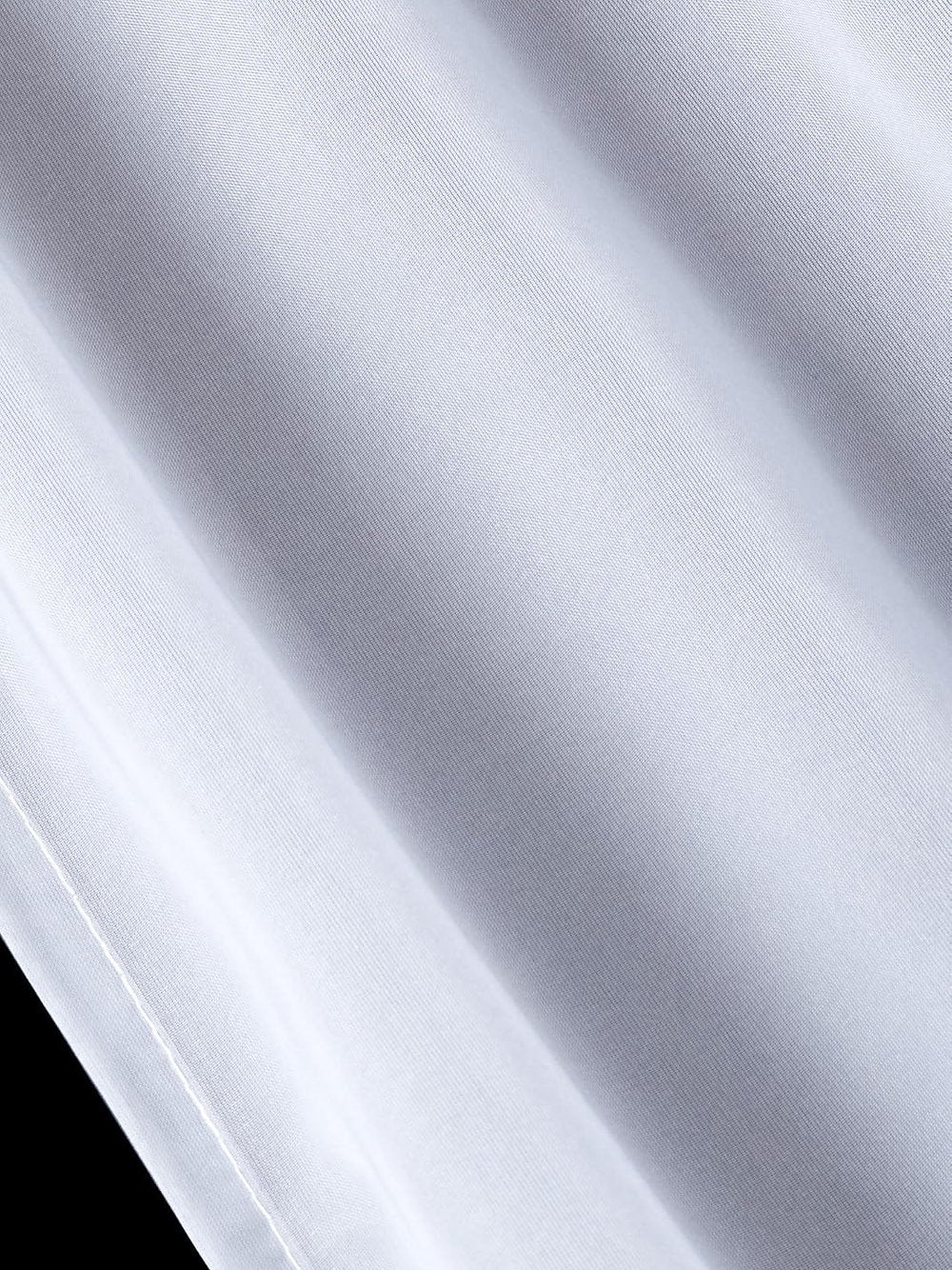 Perdele cu patern gradual, alb-gri, 140x145cm, set de 2