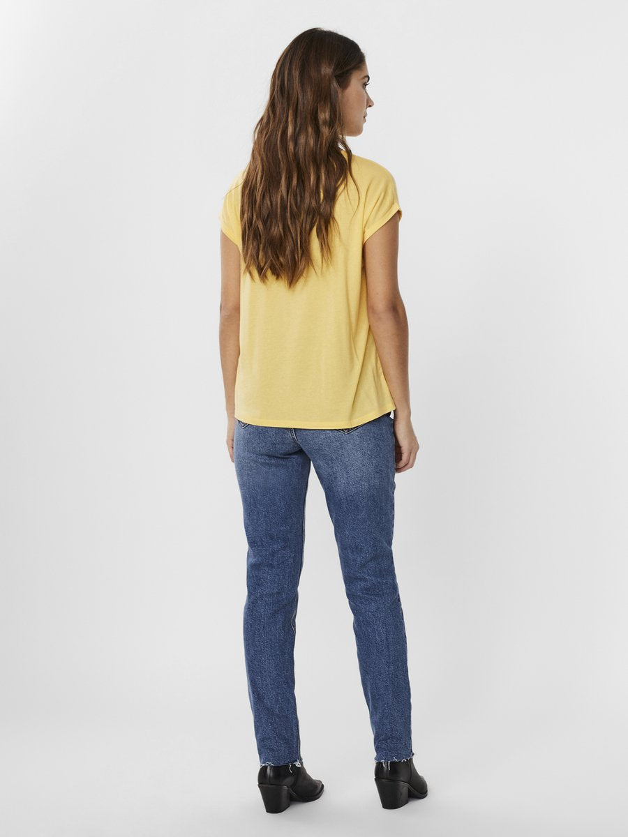 Tricou femei, Aware, galben L