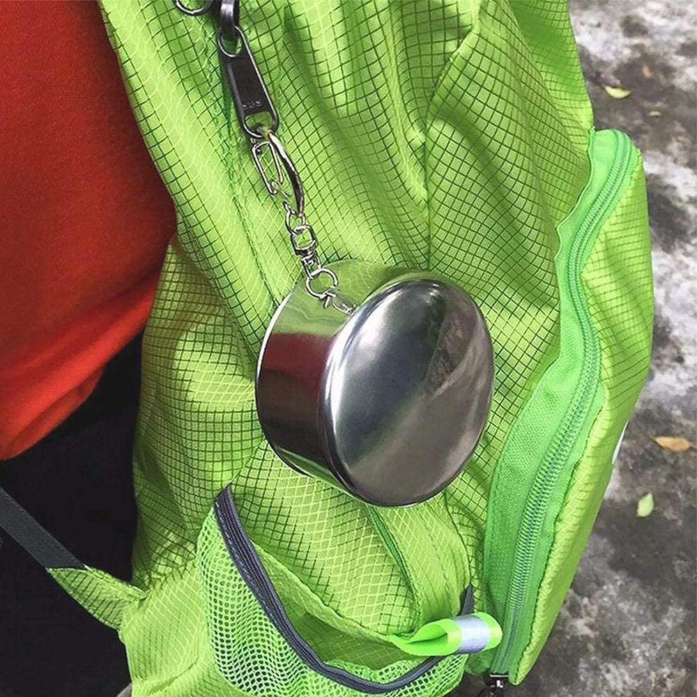 Pahar pliabil INOX, 7.4x8.5cm