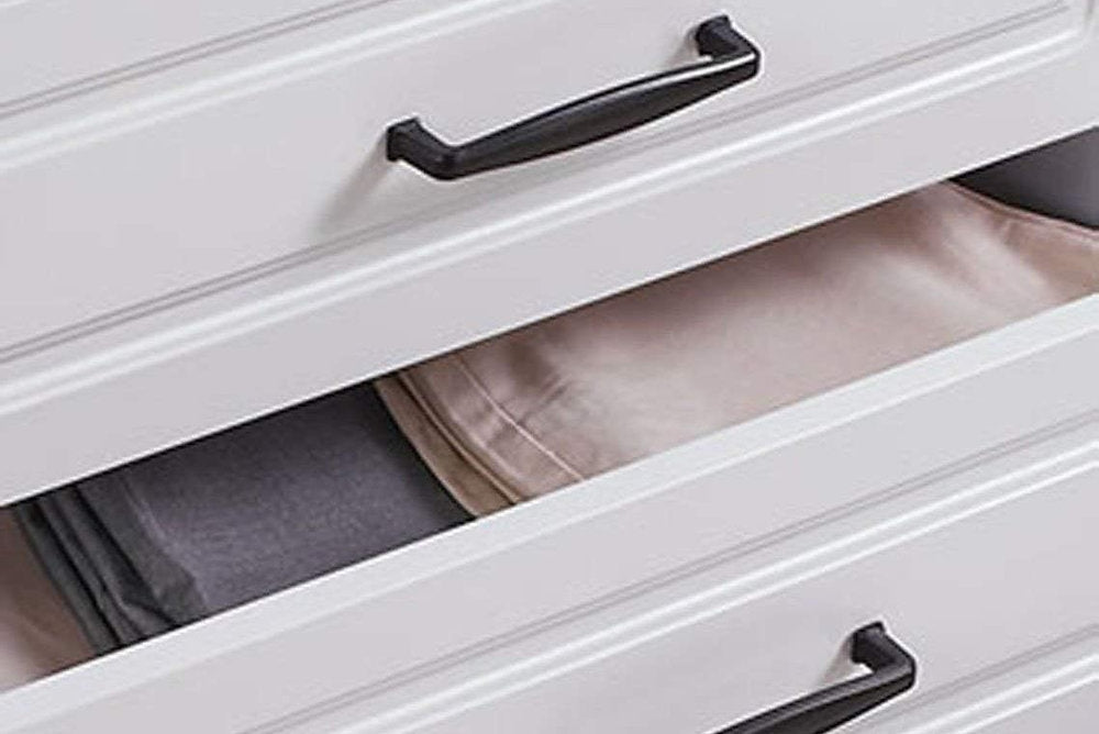 Maner mobila, Weidu, 160mm, inox, negru, pachet de 10