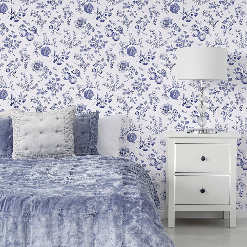 Tapet autoadeziv, Veelike, 44cm x 3m, fructe, multicolor