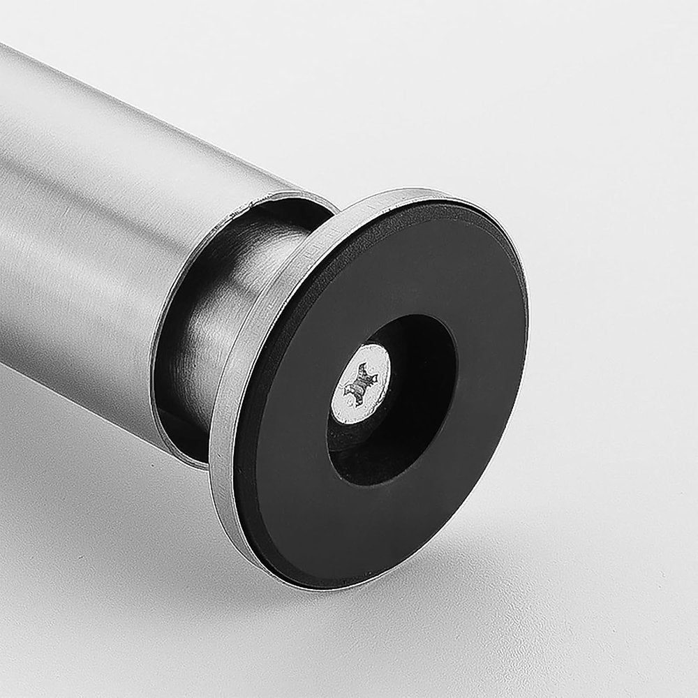 Pachet 4 picioare mobilier inox, dulap, canapea 20-21cm, Alb