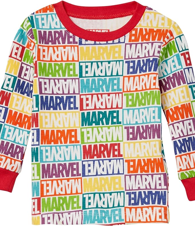 Pijama copii, 10 ani unisex 3 piese, Marvel