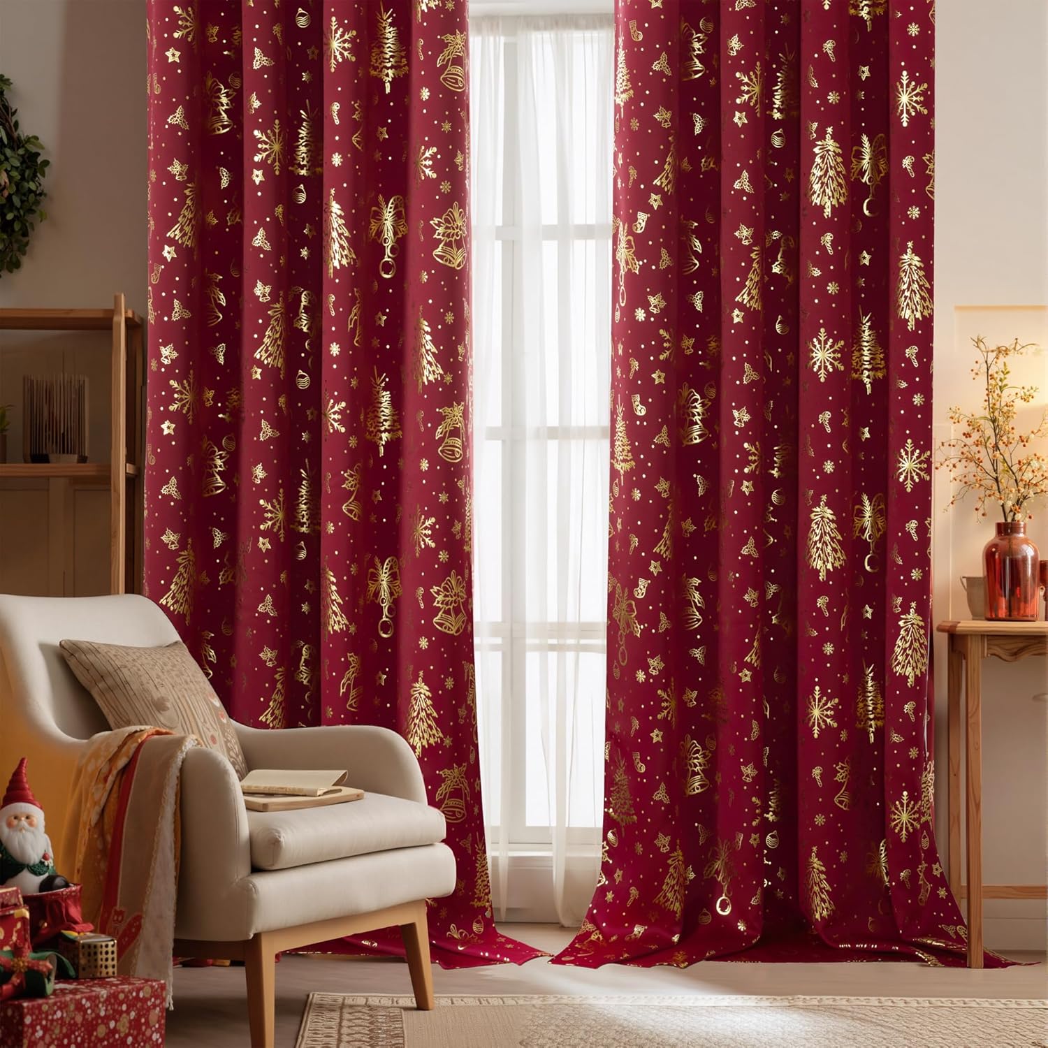 Draperii opace, blackout, termale, 140x245cm