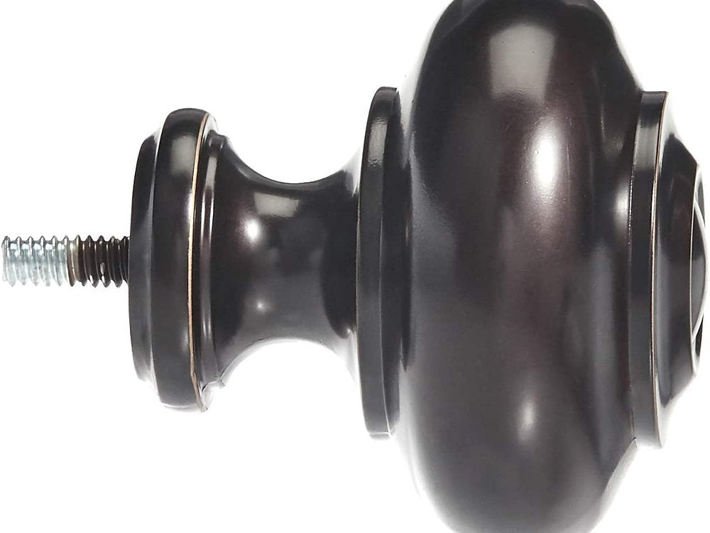 Capat draperie decorativ Amazon Basics, set de doua, bronz