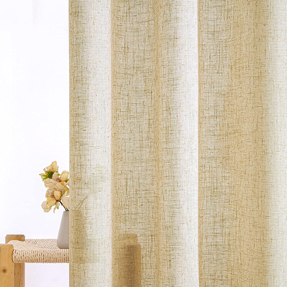 Perdea semitransparenta, EMEMA, decorativa, 140x260cm, set de 2