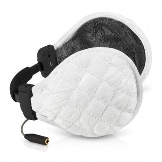 Încălzitoare pentru urechi Midland cu căști stereo Hi-Fi Sub Zero albe