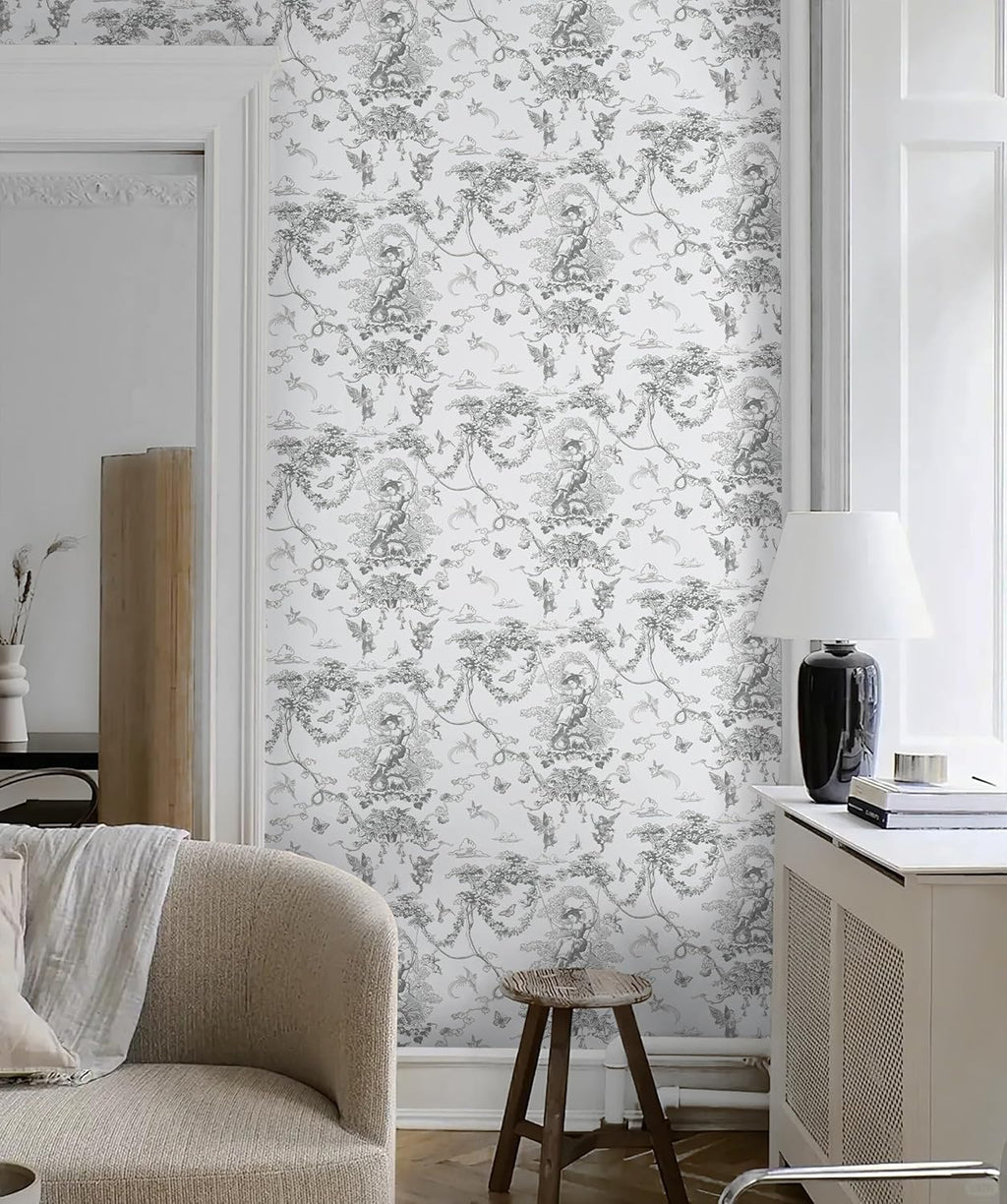 Tapet autoadeziv, Timeet, cupidon natura,gri, 44 x 300cm