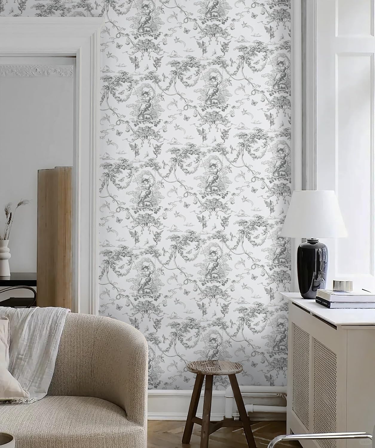 Tapet autoadeziv, Timeet, cupidon natura,gri, 44 x 300cm