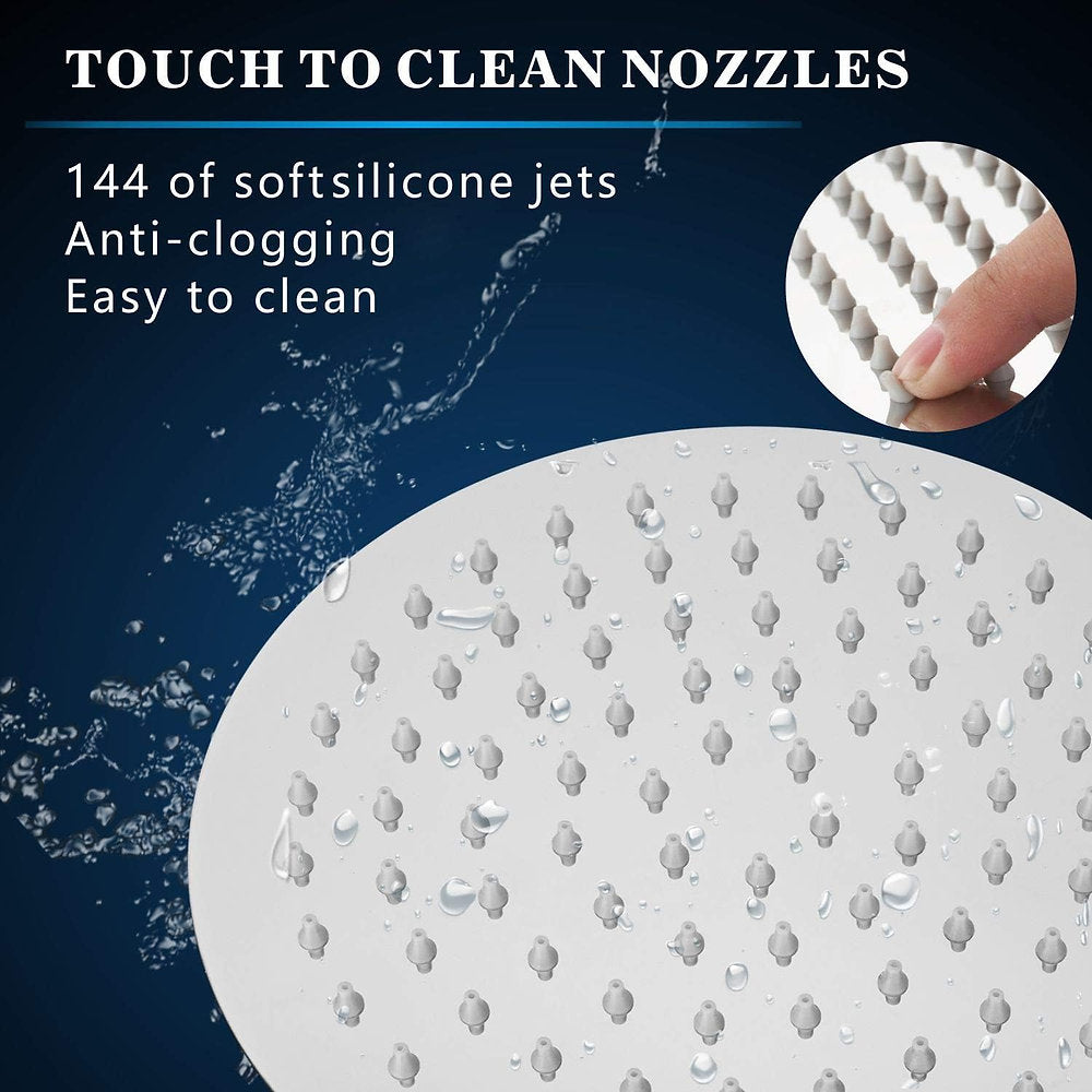 Cap de dus tip ploaie 30cm,Markcco , inox, circular