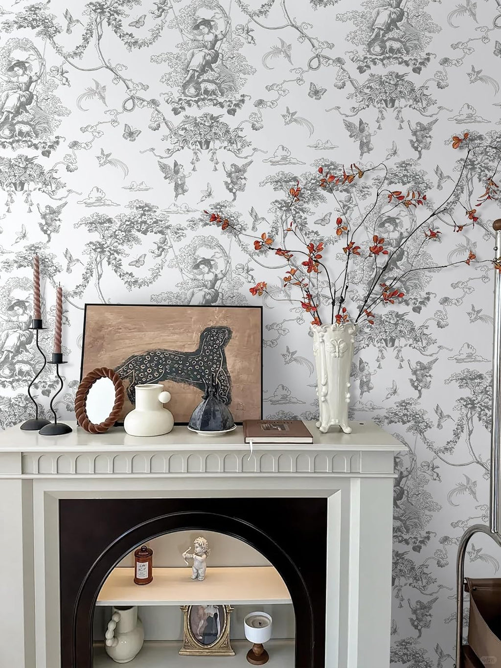 Tapet autoadeziv, Timeet, cupidon natura,gri, 44 x 300cm