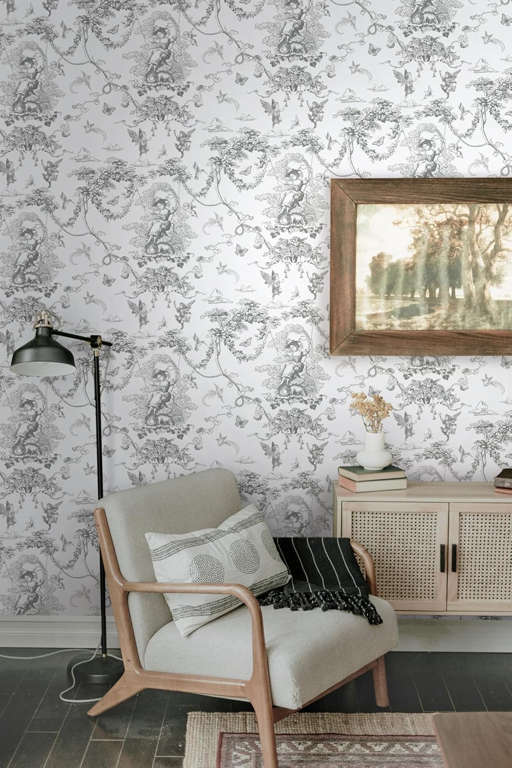 Tapet autoadeziv, Timeet, cupidon natura,gri, 44 x 300cm