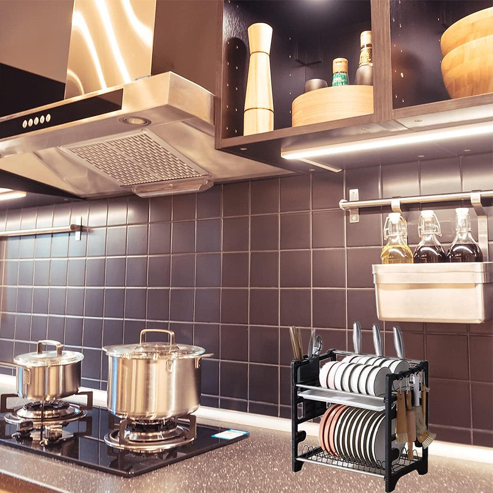 Suport, uscator vase pe doua nivele 43.5x26x42cm