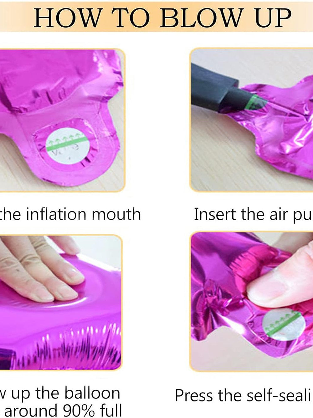 Baloane pentru diferite ocazii numere 0,3,4,5&7, 101cm