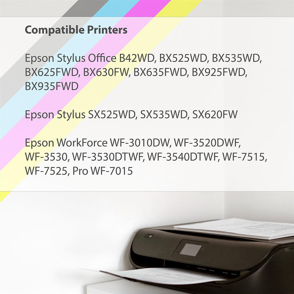 Set 6 Cartuse Compatibile Epson T1306 C/M/Y, Epson Stlyus și Workforce